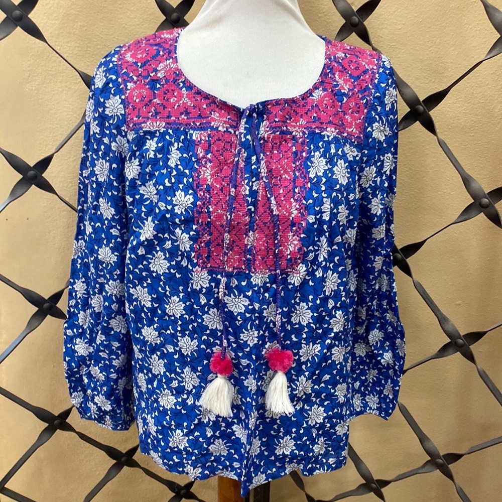 J. Crew peasant top